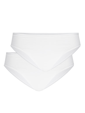 Women's Calida 23103 Light Tailored Brief Panty (White M)