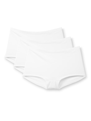 Calida 15075 #001 White Long Sleeve Natural Comfort Cotton
