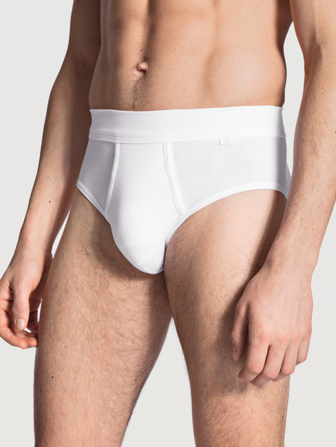 Men's Briefs W/ Fly Underwear Men Underpants Cotton Panties