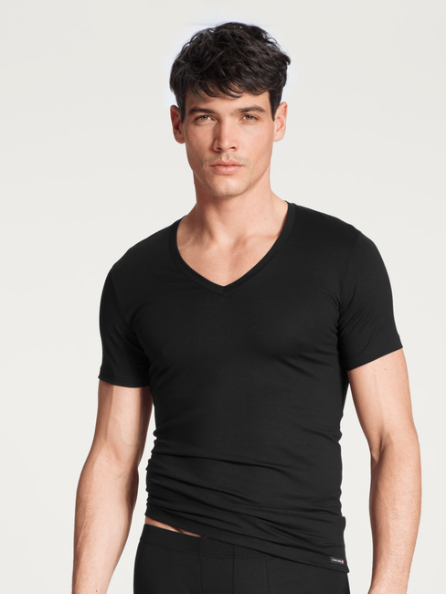 V-shirt CALIDA Evolution black