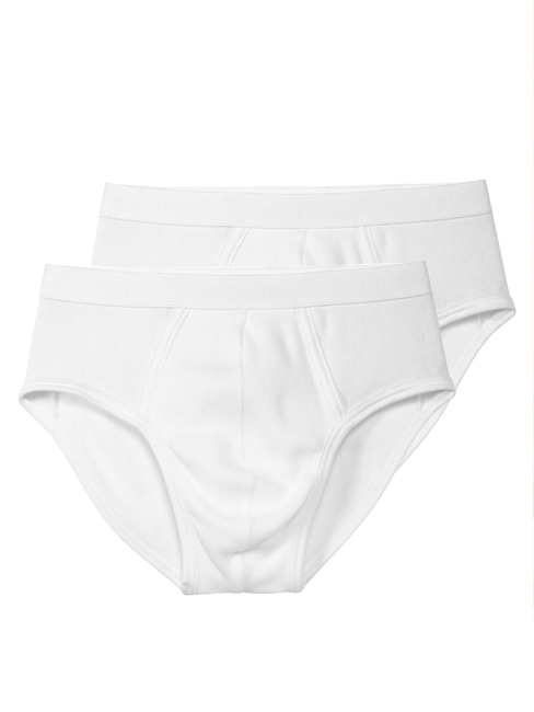 CALIDA Natural Benefit Briefs in double a pack white