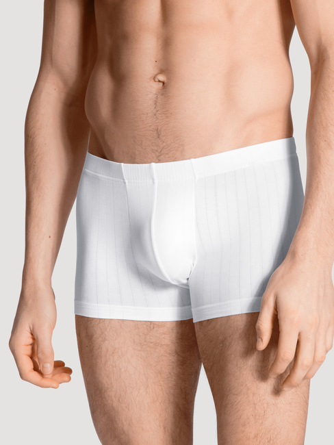 CALIDA Pure & Style Boxer brief, covered waistband white