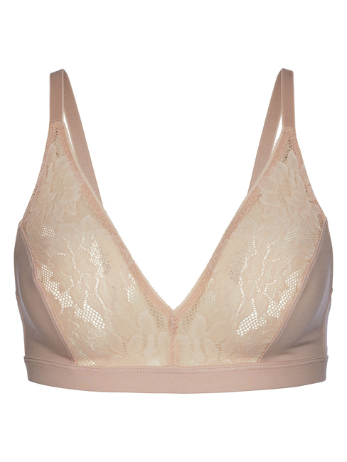 Natural Skin Lace Soft non-wired bra, Cradle to Cradle Certified®