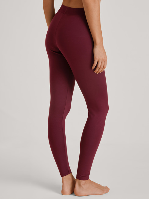 Winter Warm High-waist Leggings Super Thick Elastic Tight Leggings  Windproof Lasting Warmth for Women, Wine Red