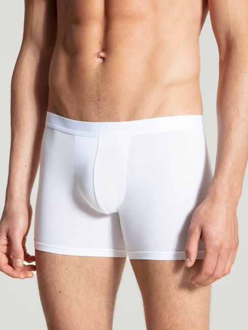 CALIDA Natural pack longer white Benefit value with Boxer leg