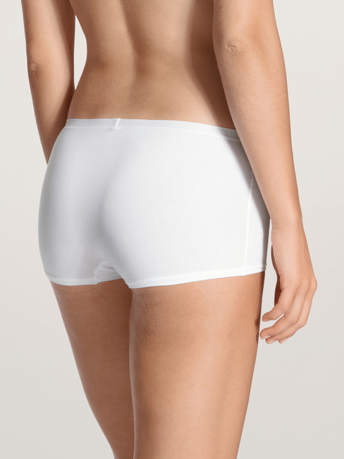 Women's Calida 21175 Natural Comfort Cotton Hi Cut Brief Panty (Rose Teint  S) 